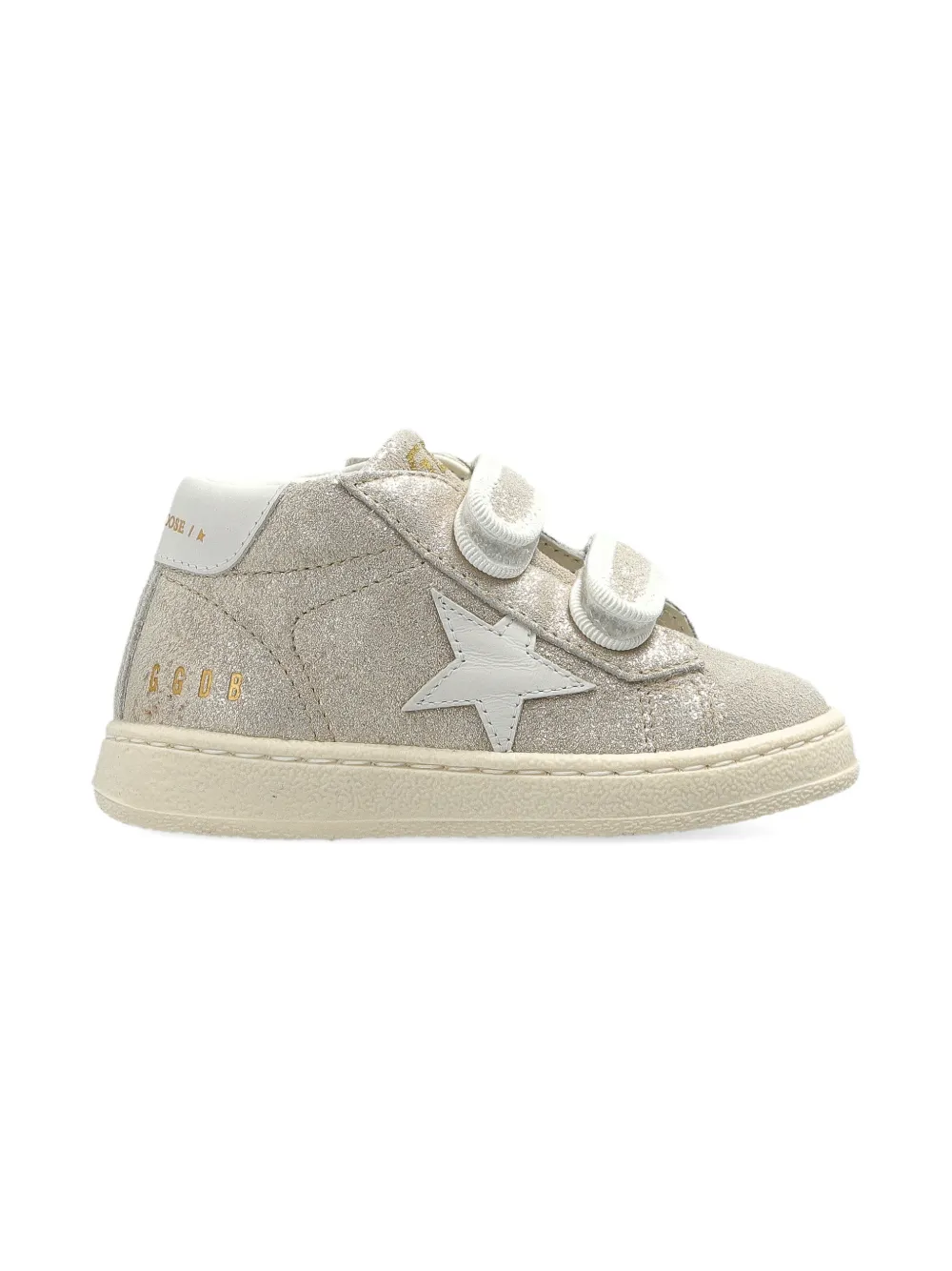 Golden Goose Kids Hune Ballstar round-toe sneakers - Beige