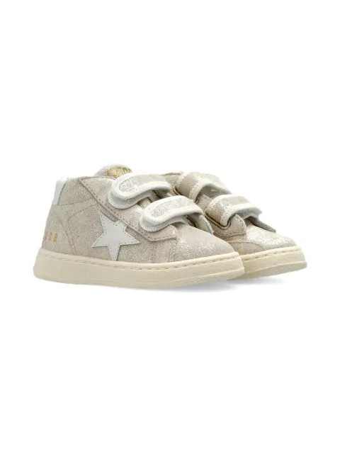 Golden Goose Kids Hune Ballstar round-toe sneakers