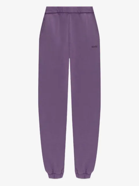 The Attico pantalon de jogging à logo brodé