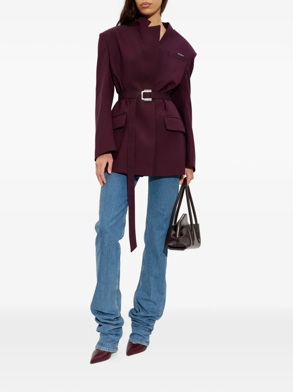 The Attico blazer con cinturón | Blazers | Image 2