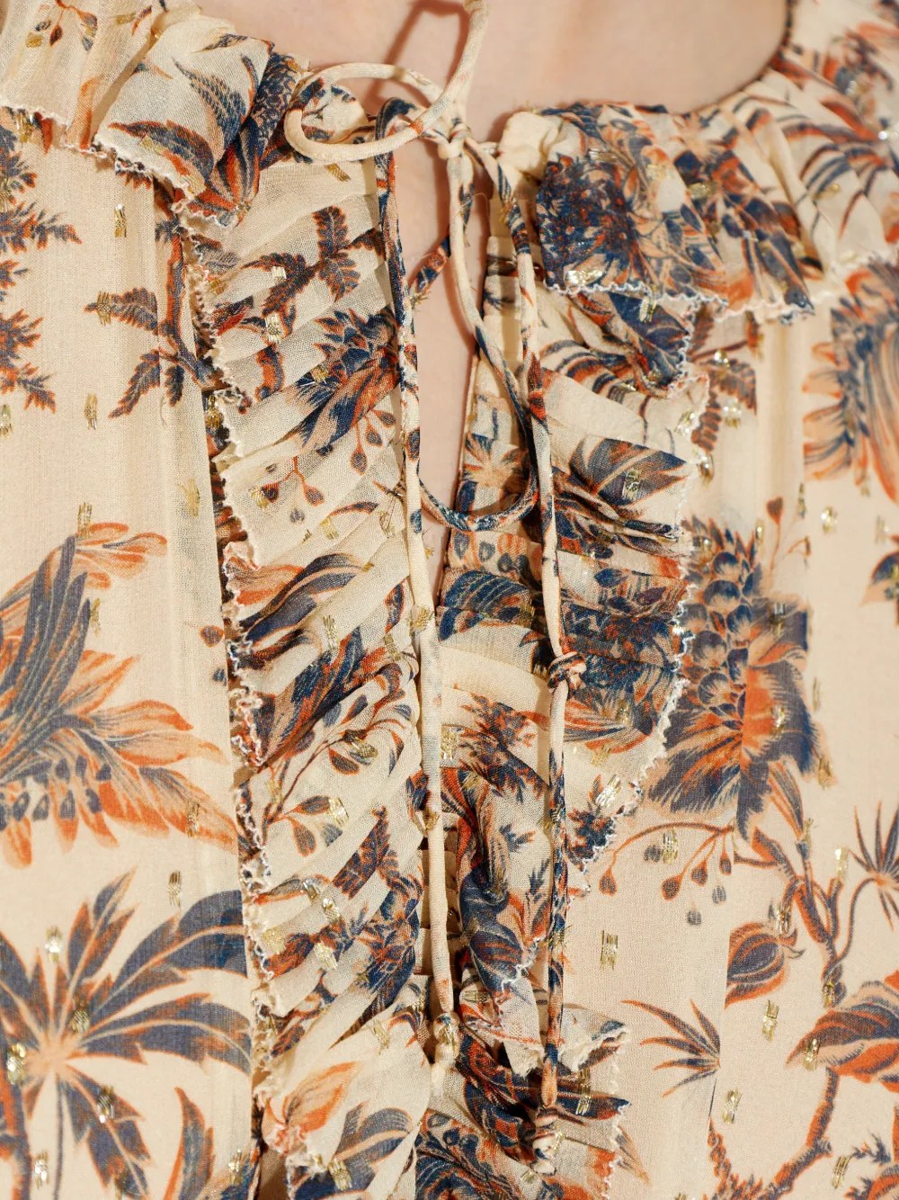 Ulla Johnson Rosamunde Floral Midi Dress In Multi