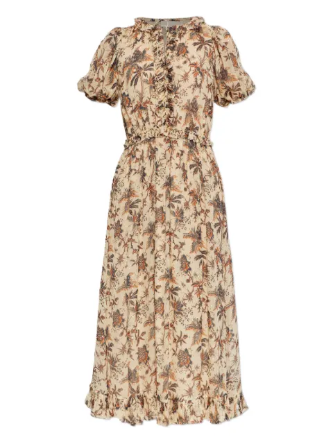 Ulla Johnson Rosamunde floral midi dress