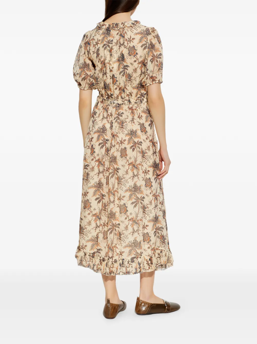 Rosamunde Floral Midi Dress