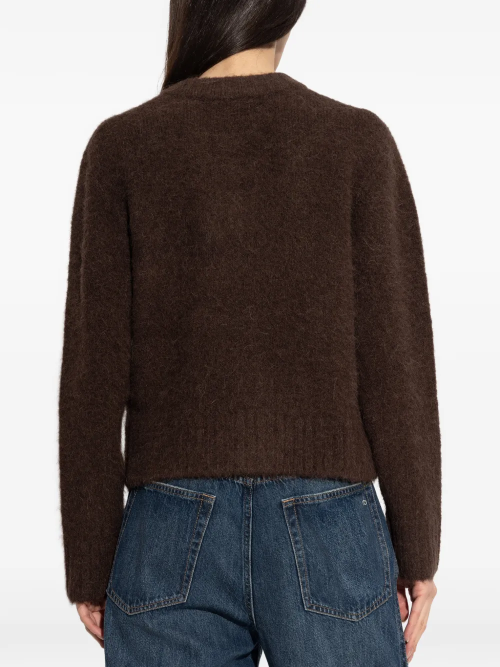 SAMSOE Vest met rits Bruin