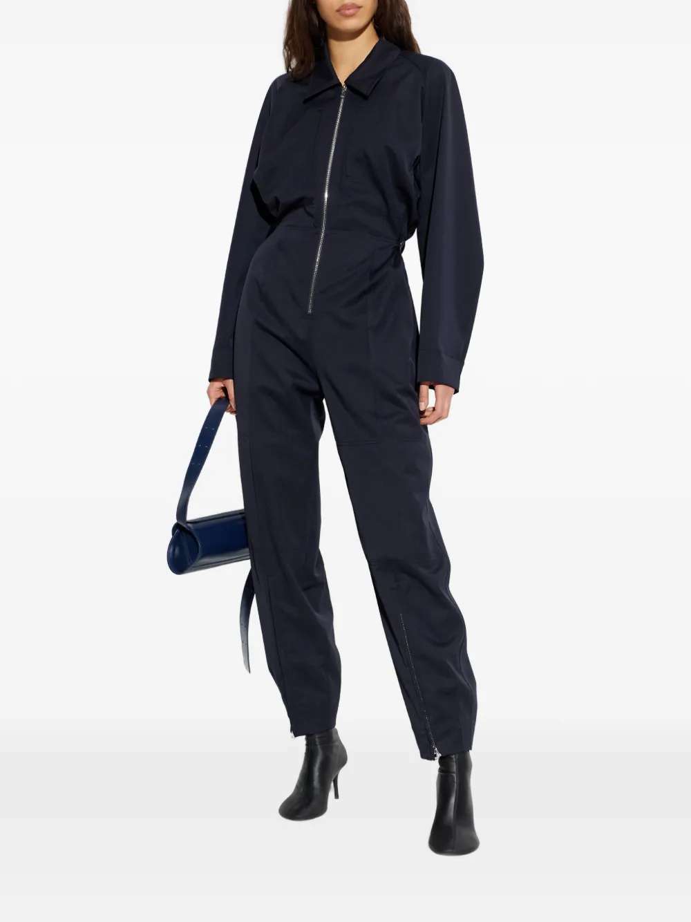  Victoria Beckham Zip-fastening Jumpsuit - Blue 