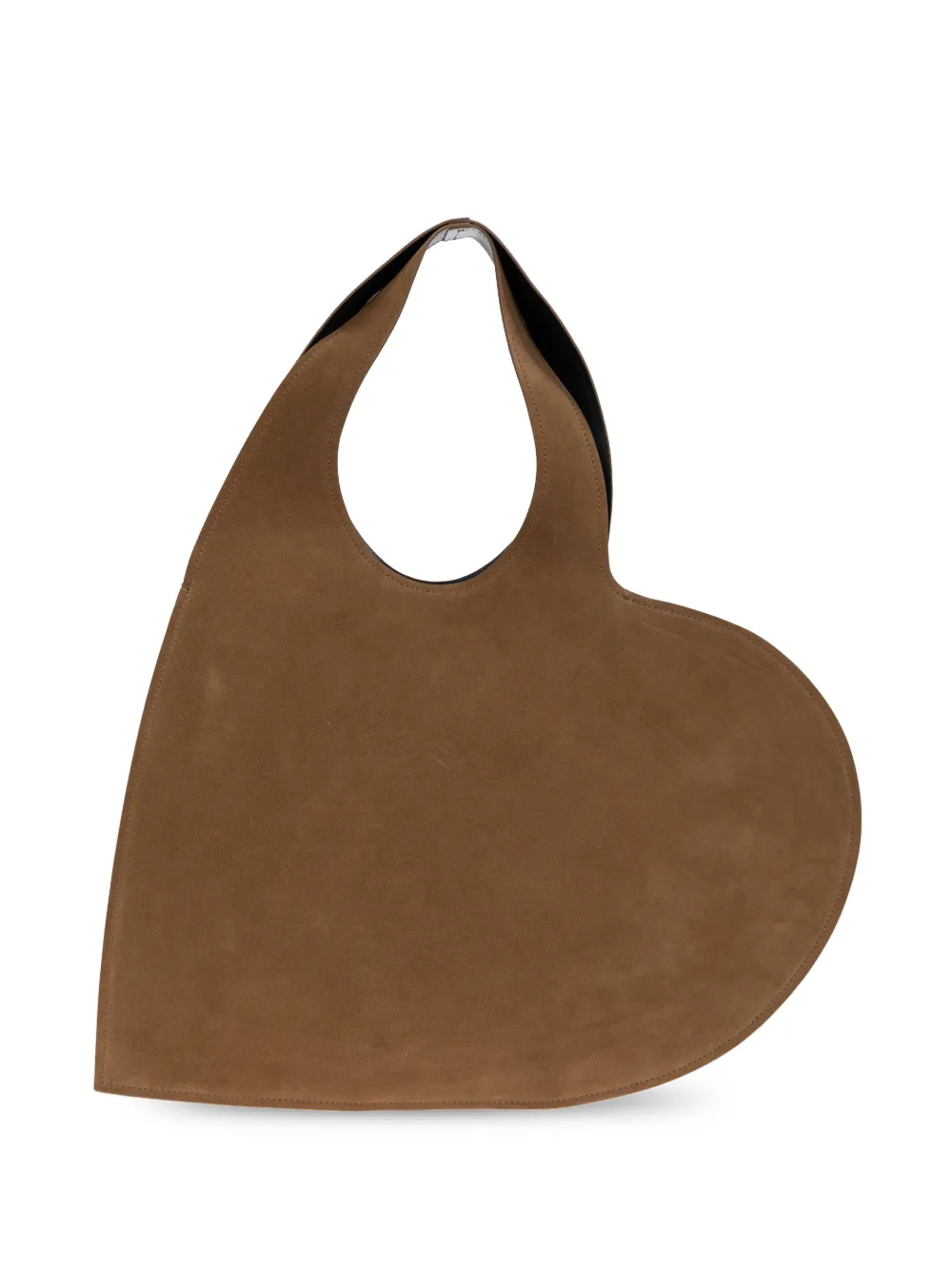 Coperni Shopper met dubbel hart Bruin