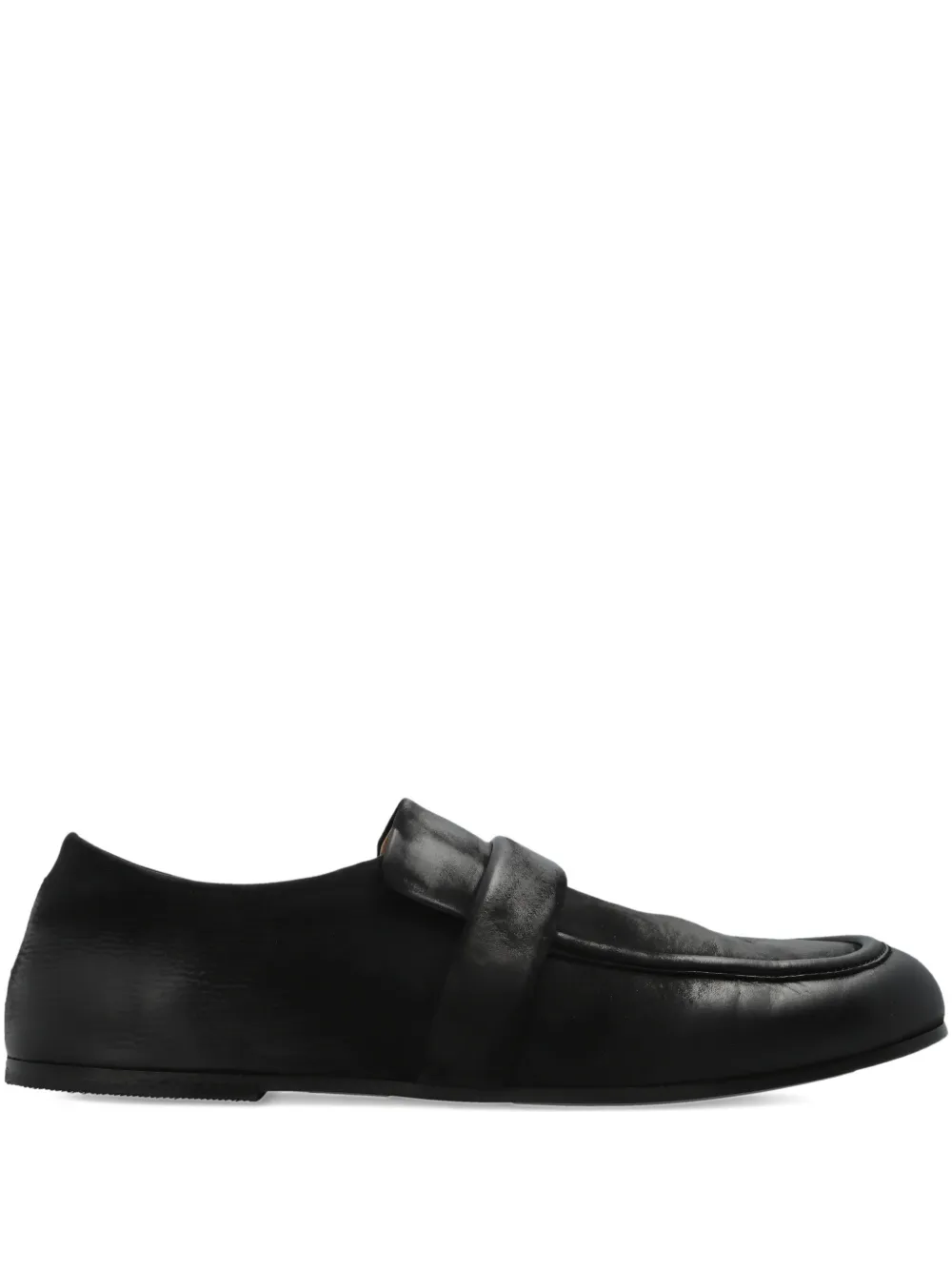 Marsèll Steccoblocco Strap-detail Loafers In Black