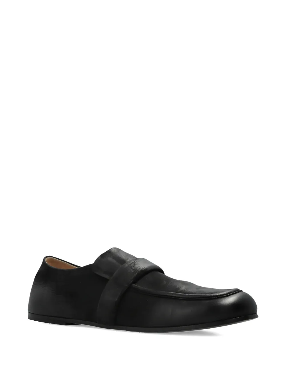 Marsèll Steccoblocco Strap-detail Loafers In Black