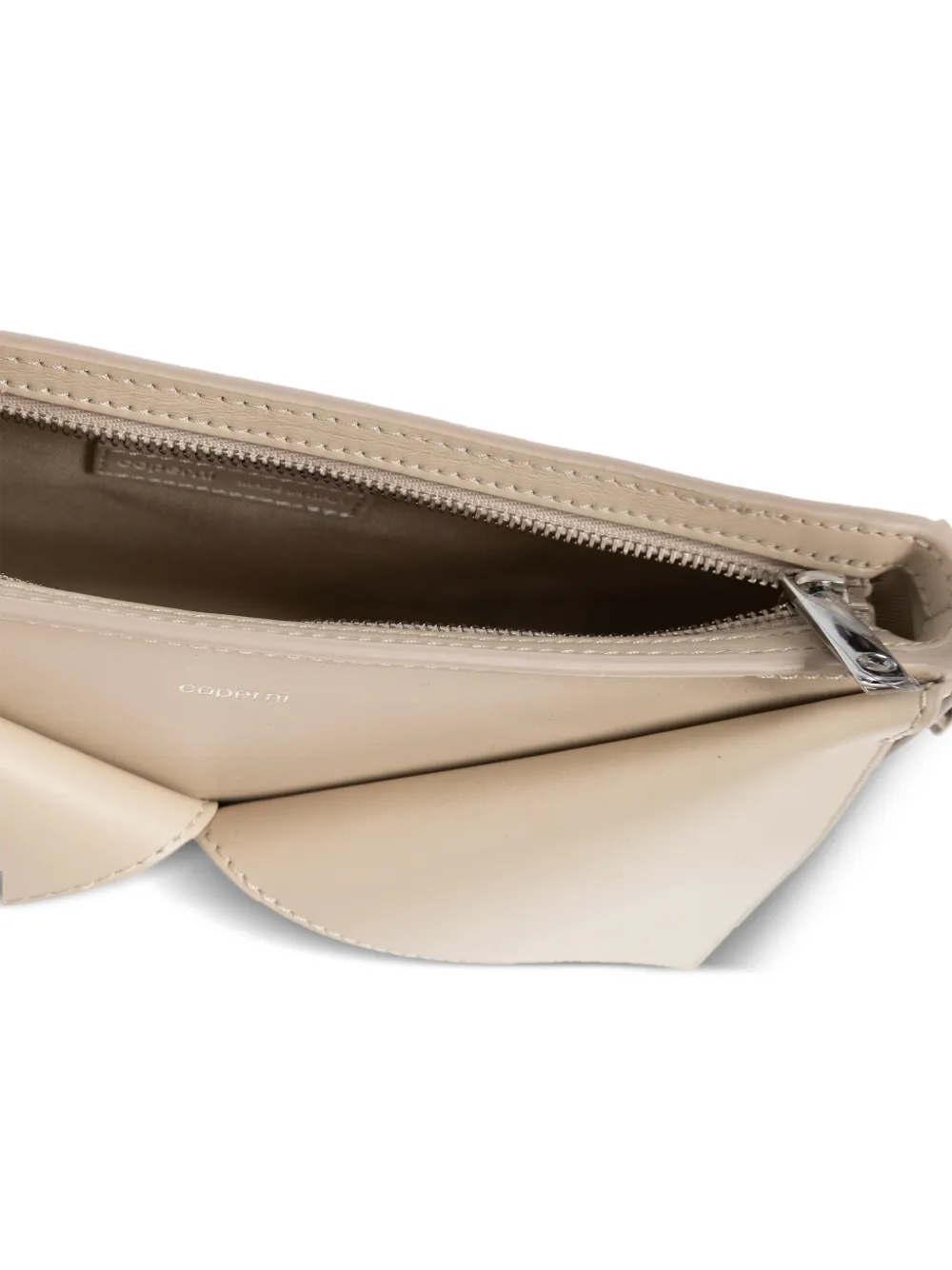 Coperni Leren schoudertas Beige