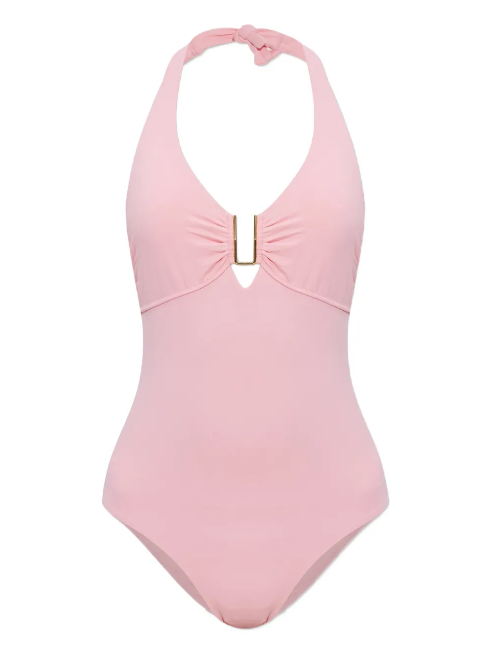 Melissa Odabash Tampa Tie-fastening Swimsuit In Pink