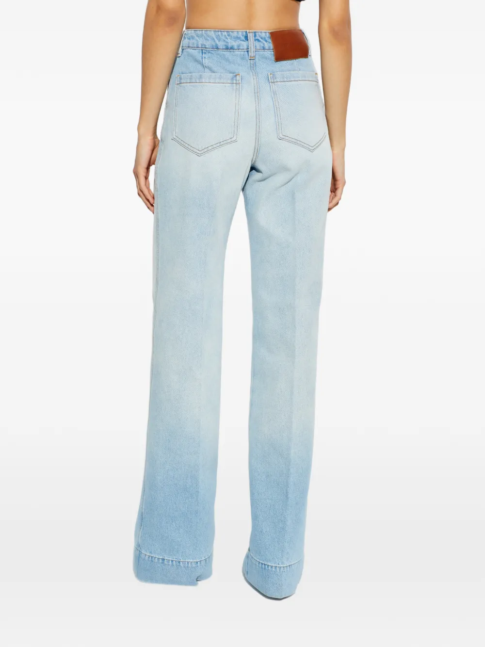 Victoria Beckham Alina Regular Fit Jeans Clothing In Blue
