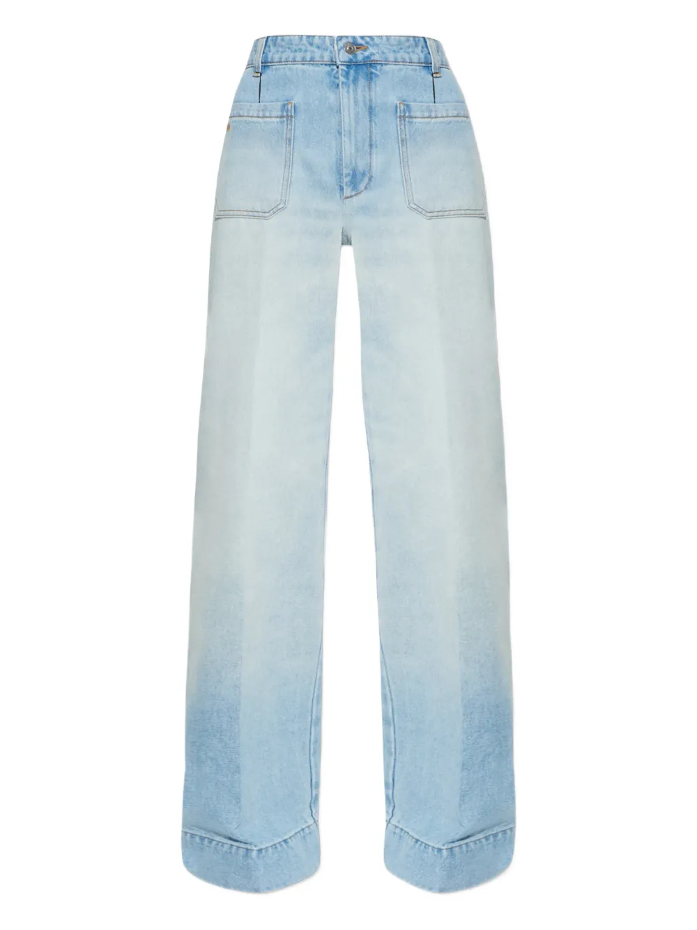Victoria Beckham Alina Regular Fit Jeans Clothing In Blue