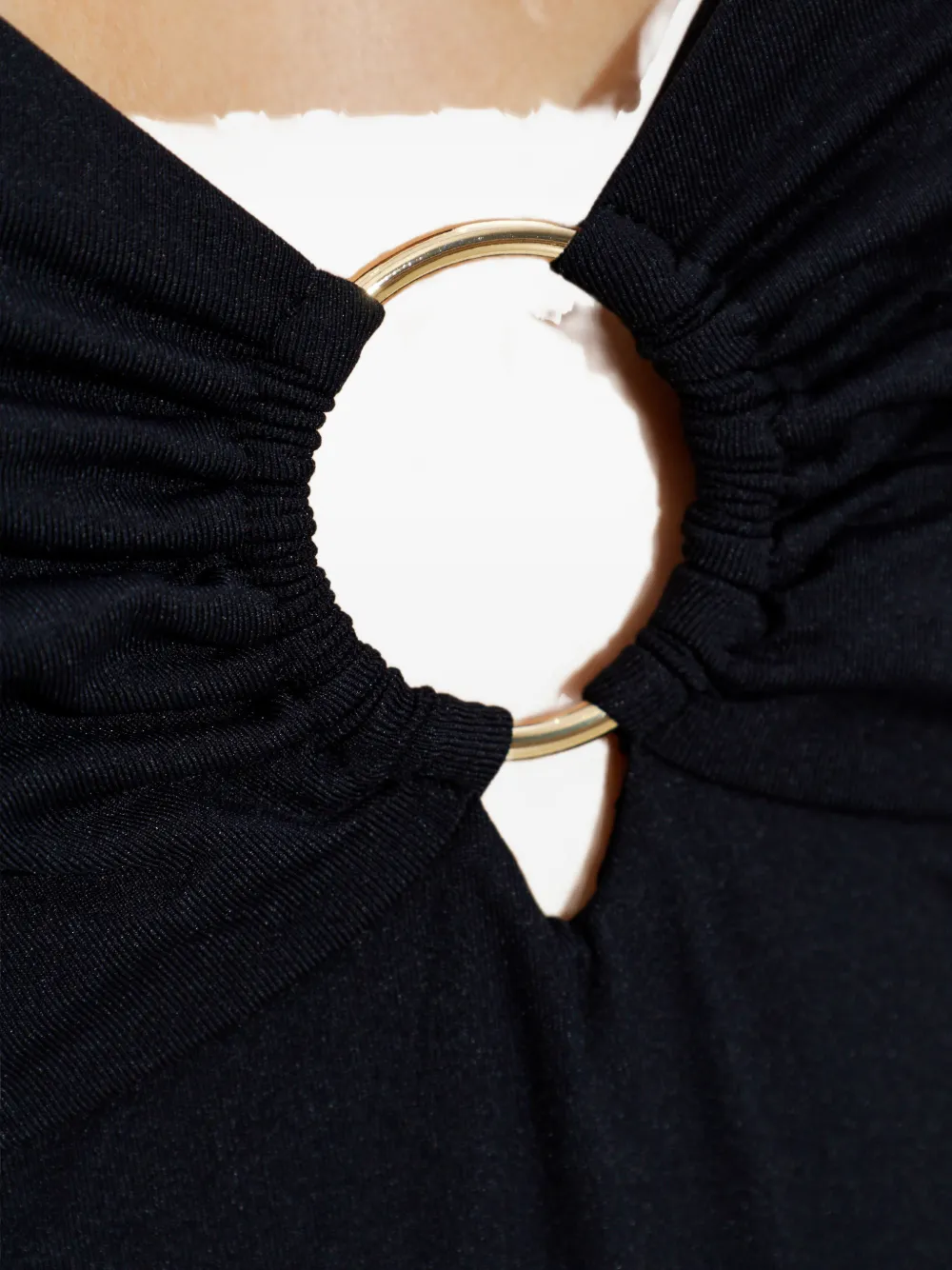 Melissa Odabash Ring-detail Swimsuit In Black