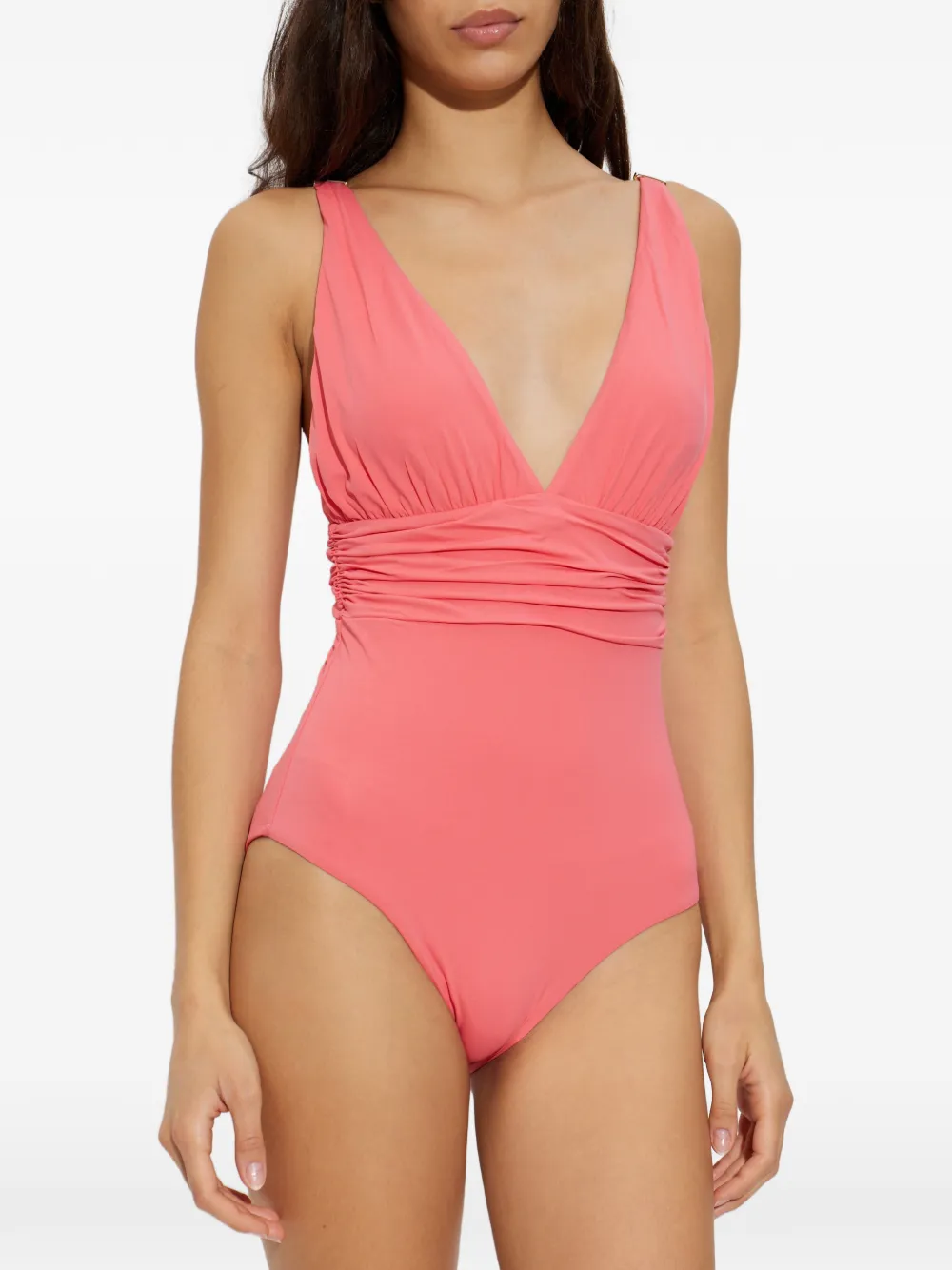 Panarea Ruched-Detail Swimsuit