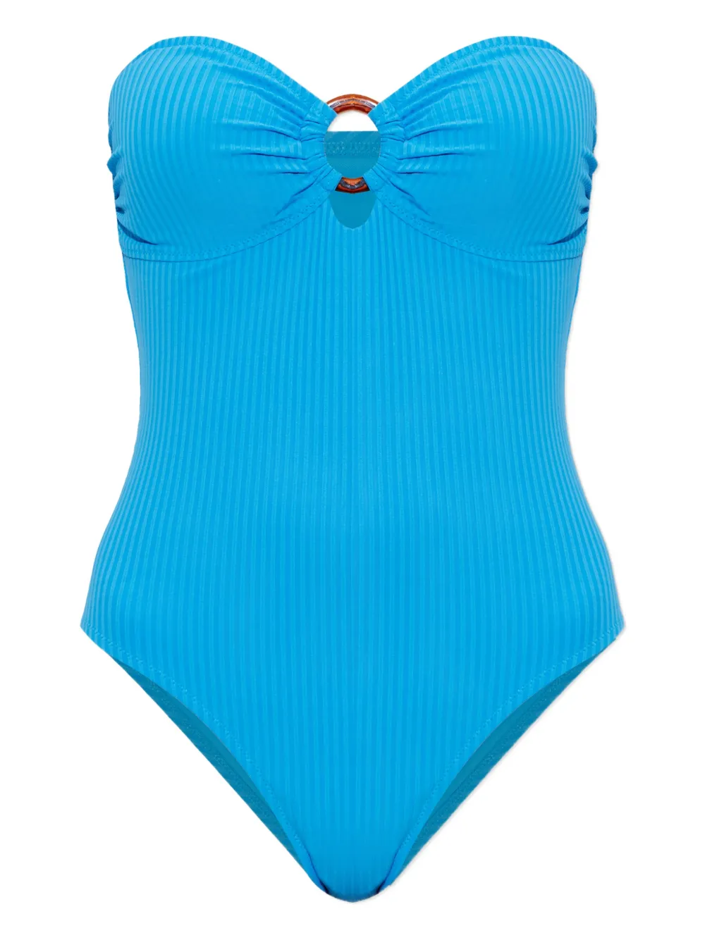 Melissa Odabash ring-detail swimsuit - Blu