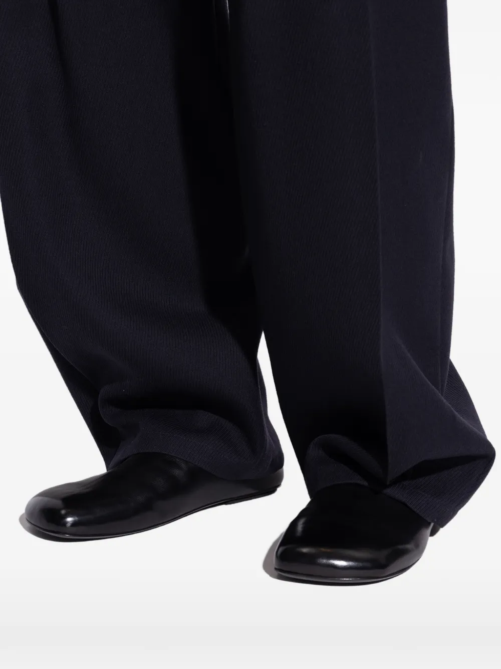 Marsèll Passo slip-on muiltjes met ronde neus Zwart