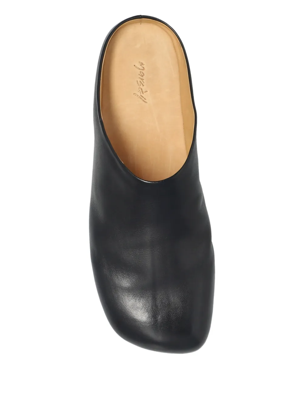 Marsèll Passo slip-on muiltjes met ronde neus Zwart