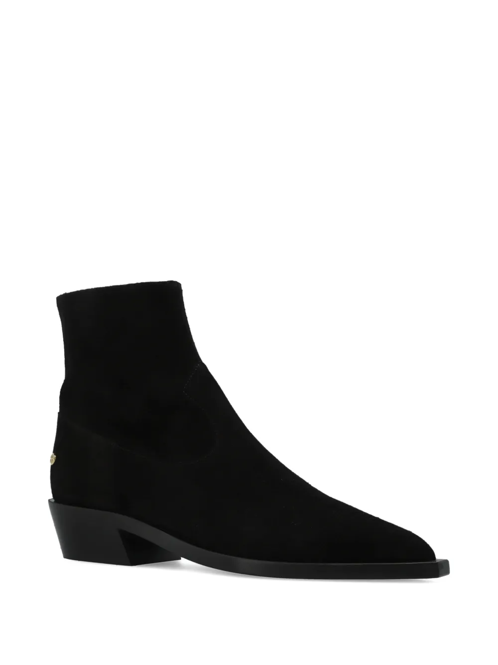 Anine Bing 45mm Pointed-toe Boots In Black