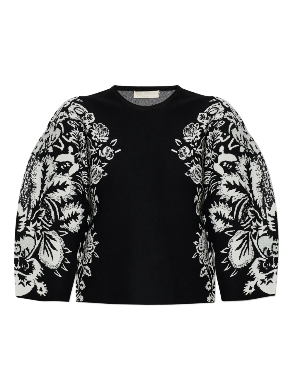 Ulla Johnson Bluse mit Blumen-Print | Schwarz | Image 1