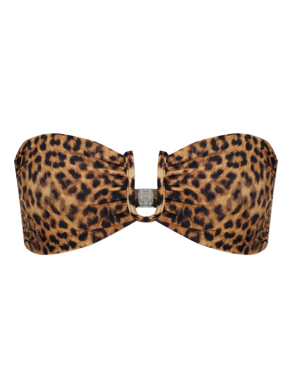 Melissa Odabash Prague Animal-print Bikini Top In Animal Print