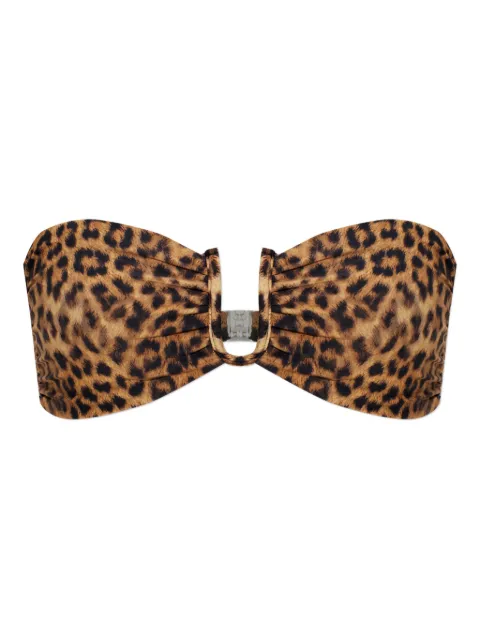 Melissa Odabash Prague animal-print bikini top