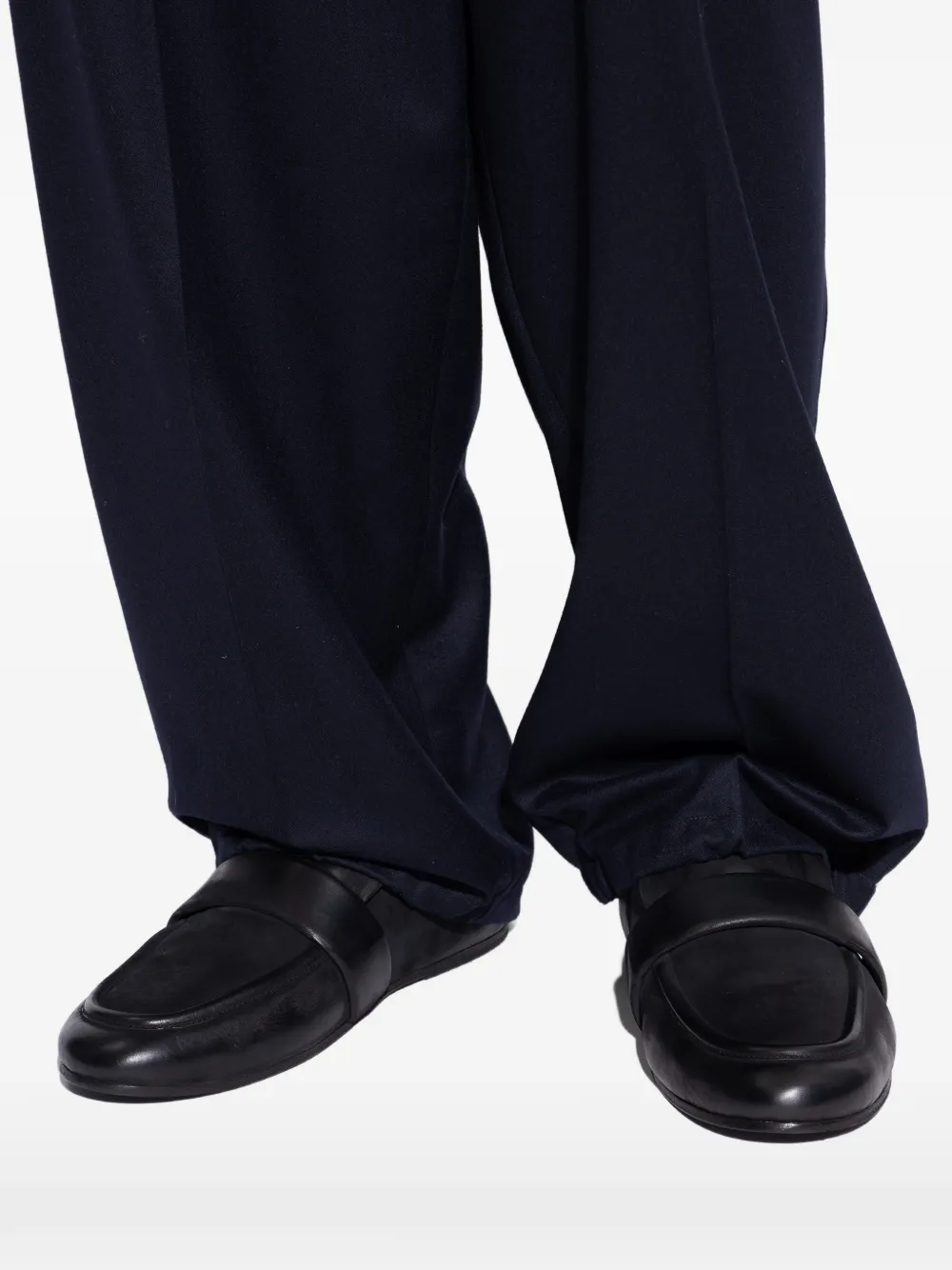 Marsèll Steccoblocco loafers met bandje Zwart