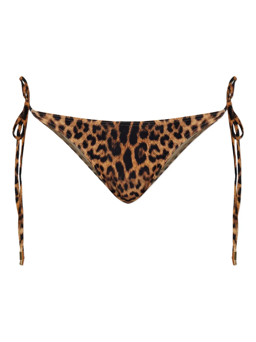 Melissa Odabash Animal-print Bikini Bottoms In Brown