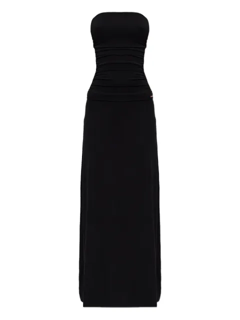 Melissa Odabash Rae ruched strapless maxi dress