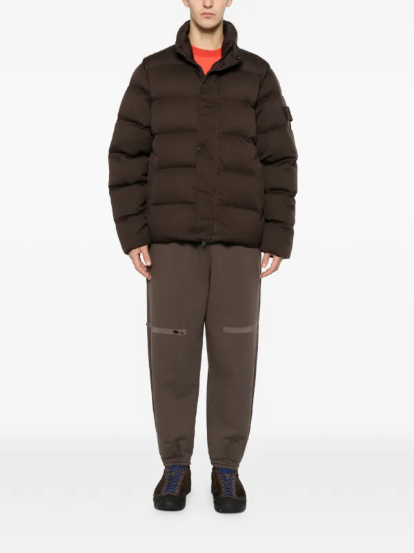 Stone Island ダウンジャケット | ブラウン | FARFETCH JP