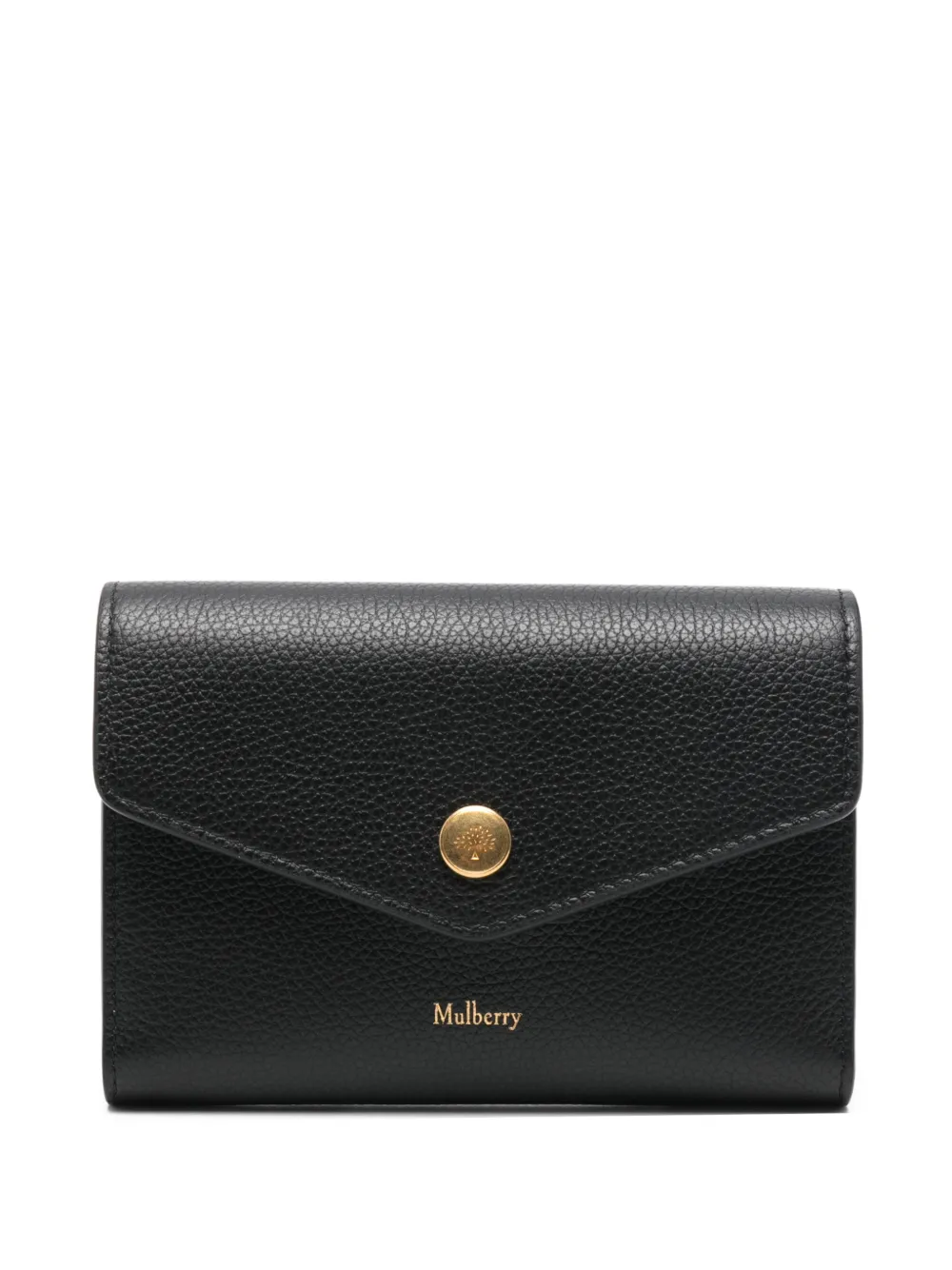 Mulberry flap wallet - ブラック Mulberry flap wallet - ブラック