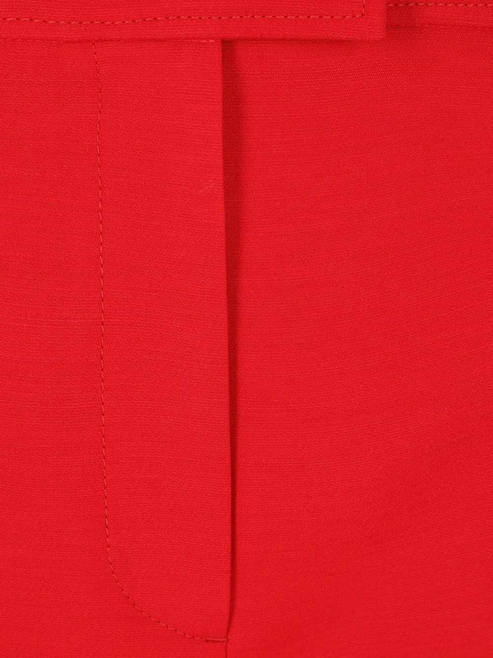 Valentino Turn-up Hem Trousers In Multi