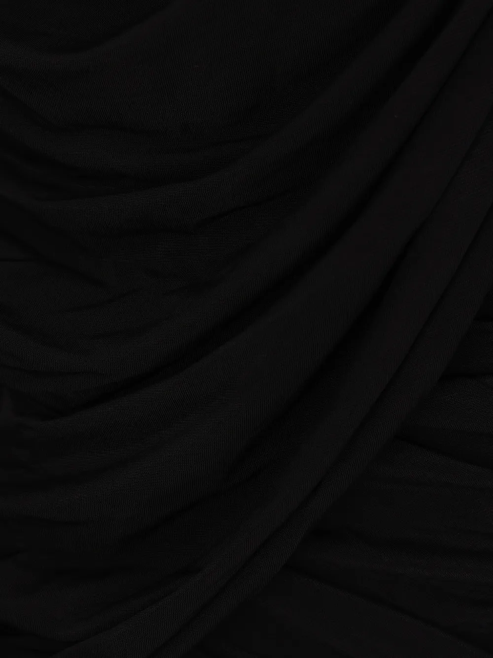 Francesco Murano Cut-out Draped Bodysuit In Black