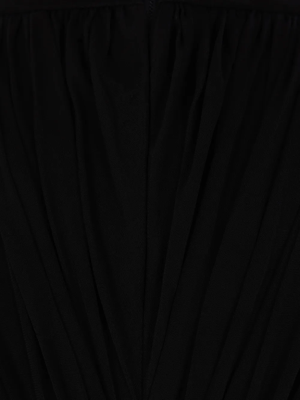 Francesco Murano Cut-out Draped Bodysuit In Black