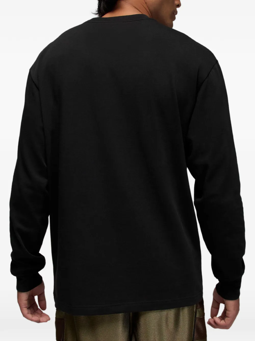 Jordan Brooklyn T-shirt met lange mouwen Zwart
