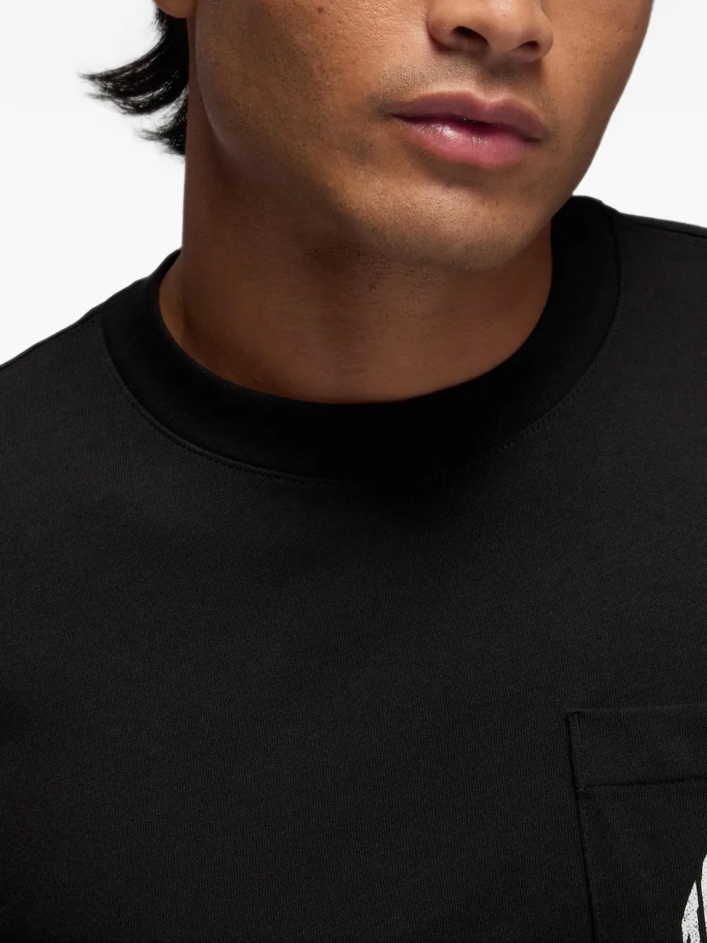 Jordan Brooklyn T-shirt met lange mouwen Zwart