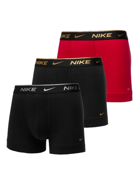 Nike Dri-FIT logo-waistband trunks (pack of three)
