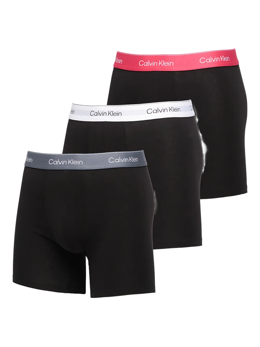 Calvin Klein logo-waistband boxers (pack of three) - Nero