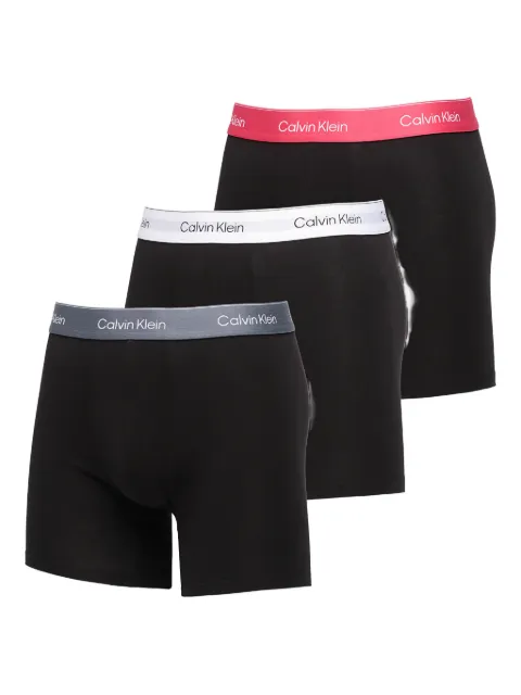 Calvin Klein logo-waistband boxers (pack of three)
