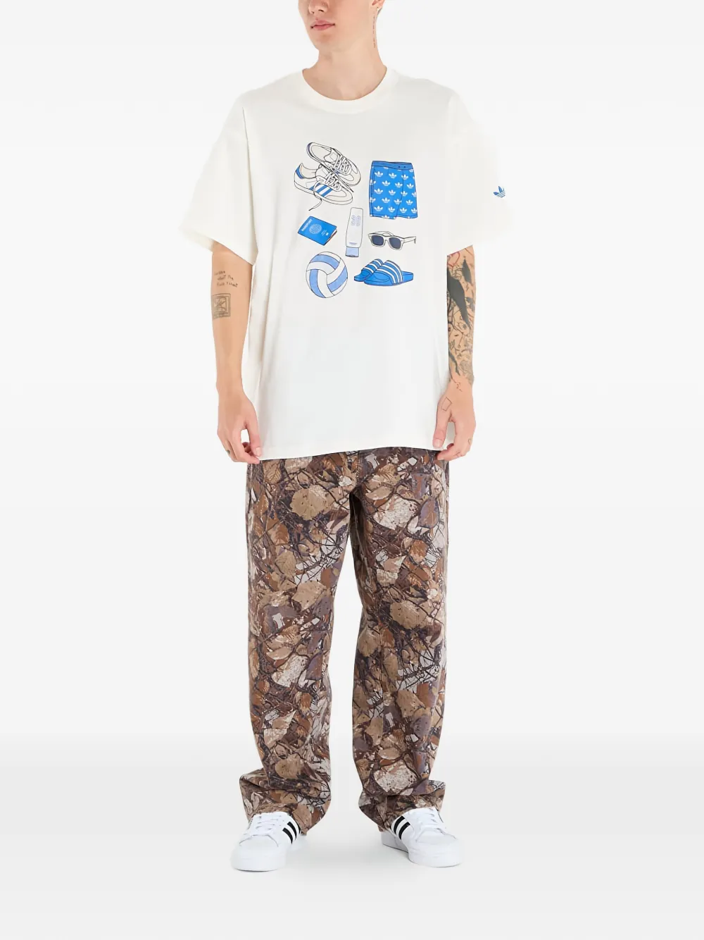 adidas playera Stuff | neutro | Image 1