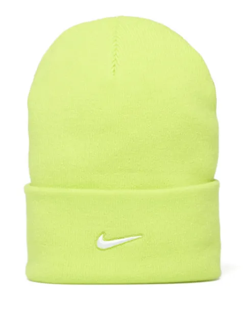 Nike Peak swoosh-logo beanie hat