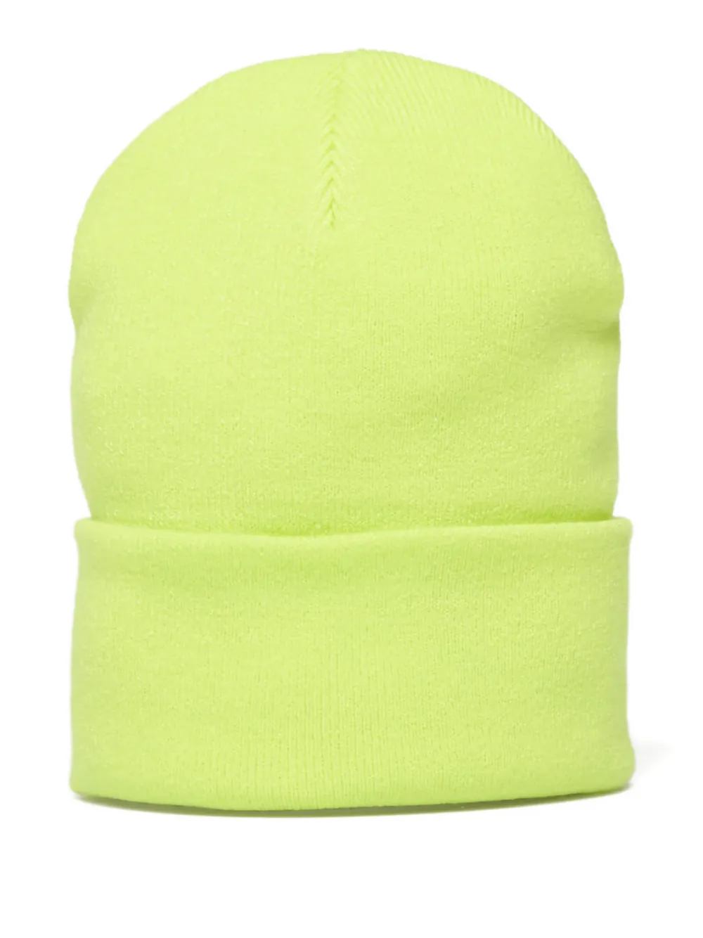 Nike Peak Swoosh-logo Beanie Hat In Yellow