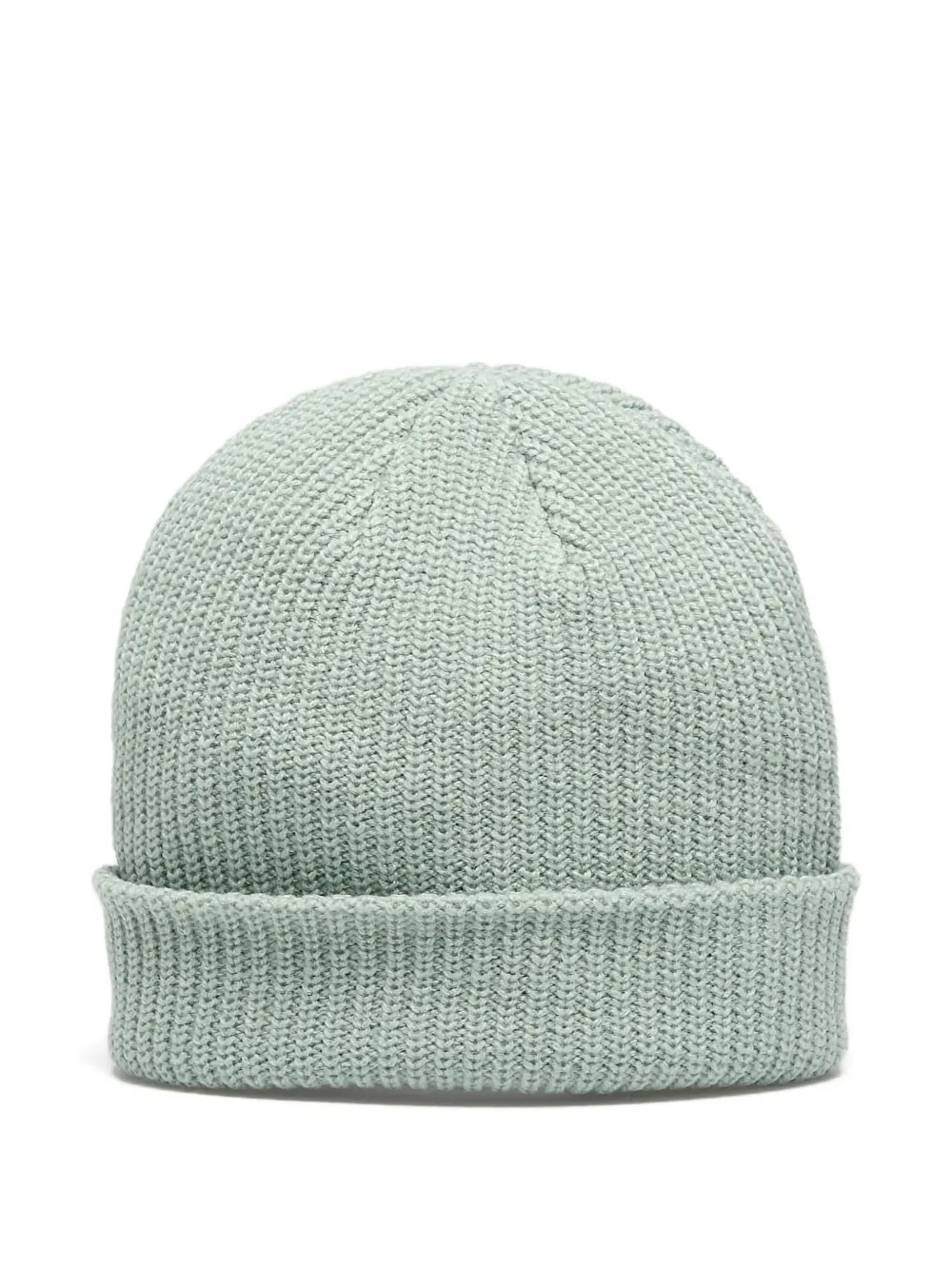 Vans Core Basic Cuff Logo-detailed Beanie Hat In Green