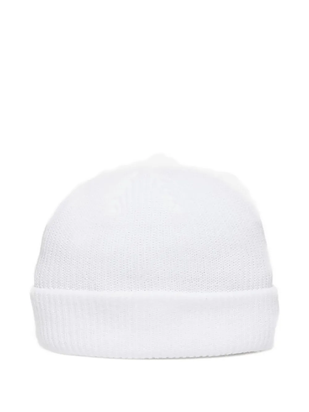 Nike Terra Ribbed Beanie Hat In White