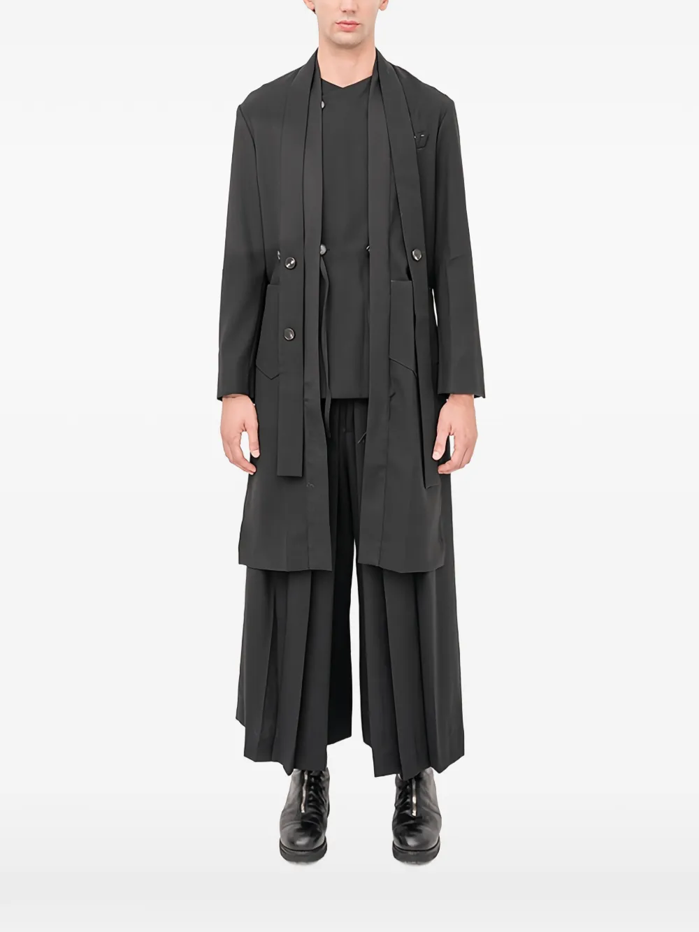 Setchu Hoari coat | Black | Image 1