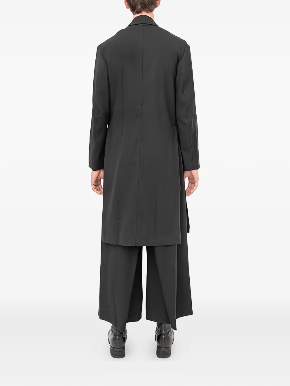 Setchu Hoari Coat In Black