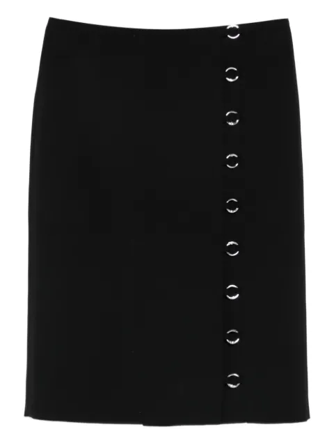 MEDEEA rings-details midi skirt