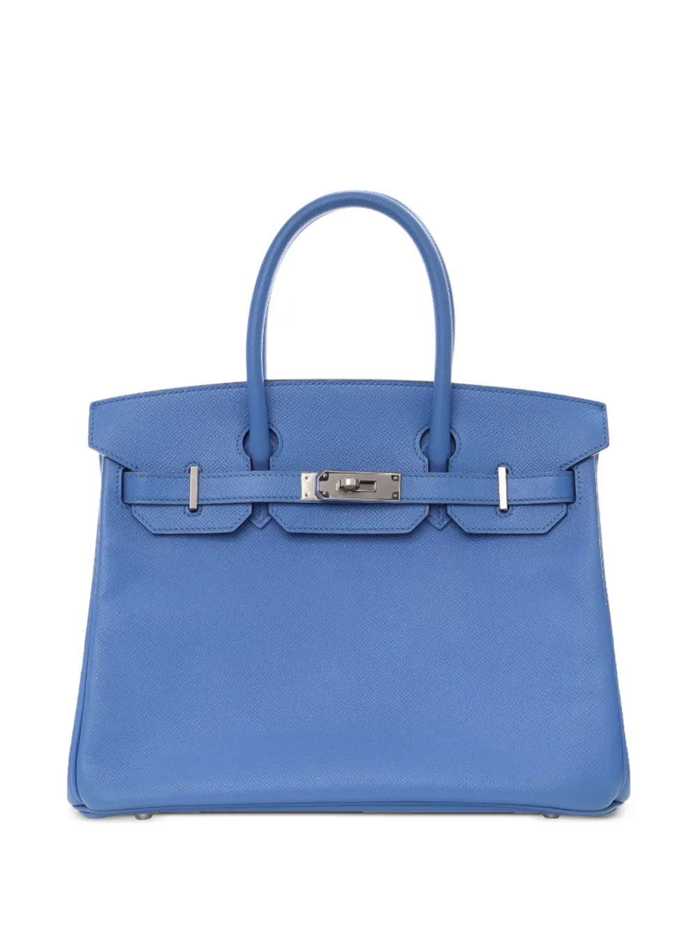Hermès Pre-Owned 2014 Epsom Birkin Retourne 30 handbag | Blue | Image 1