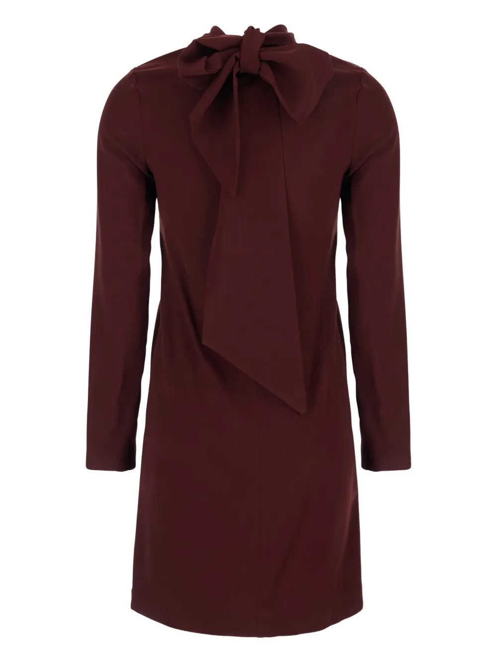 Grifoni robe courte à col montant | rouge | Image 1