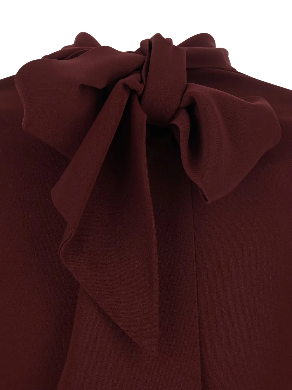 Grifoni Mock-neck Mini Dress In Red