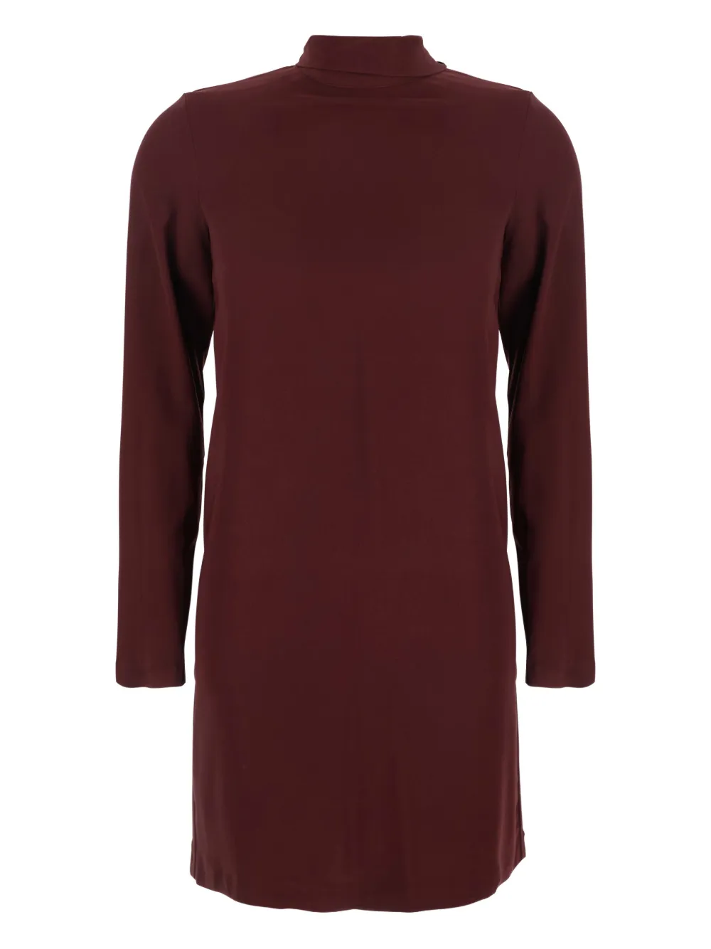 Grifoni mock-neck mini dress - Rood